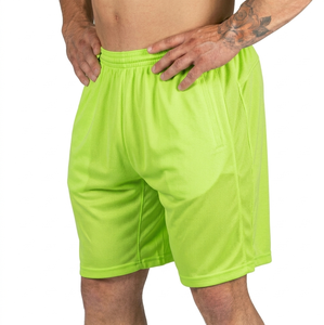 Shorts de sport pour hommes en toile premium, respirants, séchage rapide, fitness, gym, couleur unie, 100% polyester, très demandés - Product Image 4