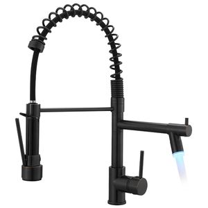 Rubinetto da Cucina Commerciale Monocomando con LED e Doccetta Estraibile per Lavello - Product Image 2