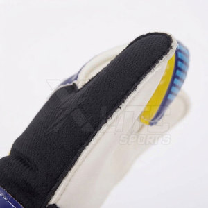 Gants de gardien de but classiques en cuir pour jeunes, structure de protection des doigts, construction respirante, adhérence antidérapante, pour l'extérieur - Product Image 6