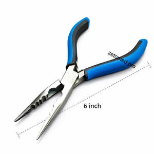 Alicates multiusos premium para extensiones de cabello, hechos de acero inoxidable de alta calidad, herramienta para microanillos, cuentas y extensiones. - Product Image 3