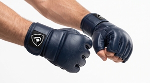 ถุงมือ MMA Dumela International EVO หนังสีขาวด้าน ระบายอากาศได้ดี ปรับแต่งได้ คุณภาพสูง ป้องกันได้ทุกฤดู - Product Image 4