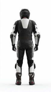 Traje de Motociclismo Profesional para Mujer, Equipo de Seguridad para Motocicleta, Mono de Cuero Vacuno/Canguro, Nivel 2 de Protección CE - Product Image 2