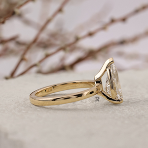 Anillo de Compromiso de Diamante Solitario Cultivado en Laboratorio con Certificación IGI de Lujo, 1-5ct, 10K-18K, PT950, VS1, Color E, Joyería para Mujer - Product Image 3