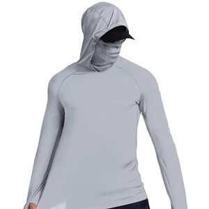 Hoodie de pêche à manches longues entièrement personnalisé pour l'extérieur, nouveau modèle 2026, avec logo personnalisé imprimé, pull à capuche pour la pêche - Product Image 3