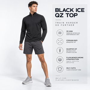 Custom Men's Quarter <b>Zip</b> Performance Pullover Lightweight Polyester Breathable Sports <b>Top</b> Running OEM Supplier Activewear - Product Image 3