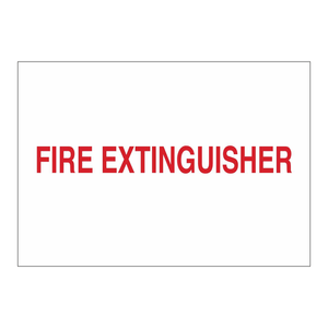 Panneau d'extincteur haute visibilité Brady, imprimé UV, panneau de sécurité mural pour usage intérieur et extérieur - Product Image 2