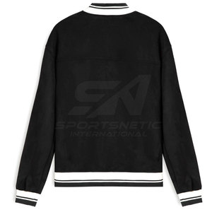 Chaqueta de invierno estilo Letterman para hombre, moda urbana, diseño cómodo e informal, ideal para viajes, uso diario y looks modernos. - Product Image 4
