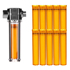 วิตาไอส์แลนด์ วิตาเฟรช ไส้กรองฝักบัววิตามิน พร้อมรีฟิล 10 ชิ้น กำจัดคลอรีน เพิ่มความชุ่มชื้นให้ผิว - Product Image 1