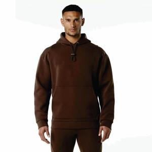 Sudadera con Capucha Oversize de Invierno para Hombre, Unisex, Estilo Urbano, de Poliéster/Algodón con Forro Polar, Logotipo Bordado Personalizado - Product Image 1