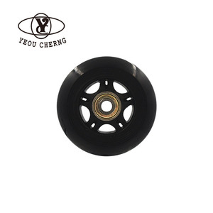 High Performance 76mm PU Luggage Casting Wheels 78A Smooth Rolling Silent Replacement Wheel for Suitcase Travel <b>Trolley</b> Bag Part - Product Image 5