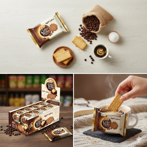 Galletas Digestivas Rectangulares Crujientes Libra Coffee Braka, Caja Mega de 720g, Sabor Dulce - Product Image 3