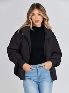 Chaquetas Acolchadas de Invierno para Mujer, Personalizadas, Impermeables, con Diseño Moderno, Ropa Larga, Chaqueta Acolchada OEM para Mujer - Product Image 5