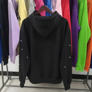 Sudadera con capucha de algodón de alta calidad OEM/ODM, talla grande, unisex, para invierno, con logo impreso en 3D con espuma, gruesa y cálida, para hombre. - Product Image 1