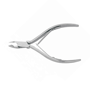 Alicates Profesionales para Cutículas de Uñas con Doble Resorte, Bordes Rusos, Alicates para Cutículas Muertas, de Acero Inoxidable, para Manicura - Product Image 2