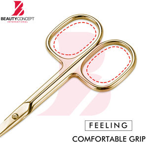 Ciseaux à cuticules en acier inoxydable de qualité supérieure, lame incurvée, multi-usages, pour manucure, pédicure, beauté et soin des ongles - Product Image 4