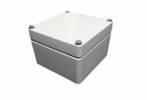 Boîtier de jonction en aluminium moulé sous pression, revêtu de peinture en poudre, taille sur mesure - Product Image 1