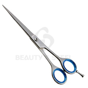 Professional Silver Hair Cutting Shears with Slim Blade Design Sharp <b>Edge</b> Barber Scissors for Precision Detailing - Product Image 4