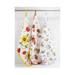 Pigment Embroidered Golf 100% Cotton <b>Tea</b> <b>Towels</b> 40x65cm Trendy Minimal Look Indian Wholesale Best Selling Daily Use Custom MOQ - Product Image 1