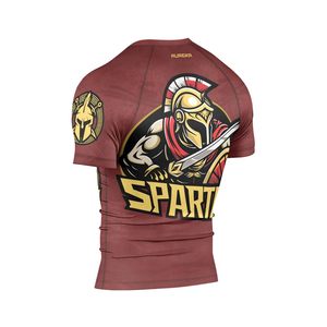 Vente en gros OEM Personnalisé Rashguard Unisexe Protection UV UPF 50 Sublimation Coupe Ajustée Évacuation de l'humidité Polyester Fabrication OEM Vente en gros - Product Image 5