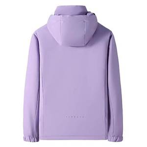 Veste coupe-vent imperméable unisexe avec logo personnalisé, veste de randonnée softshell coupe-vent, OEM ODM - Product Image 2