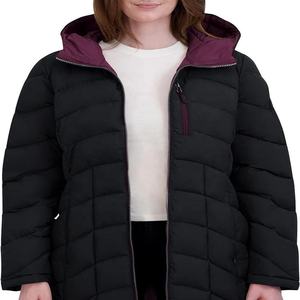 Veste longue matelassée respirante personnalisée pour femmes, vêtements de sport personnalisés pour les sports d'hiver, vêtements personnalisés avec une excellente respirabilité - Product Image 1