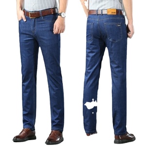 Dernière Mode Jean en Denim pour Homme Style Anglais Hiver Écologique Respirant Classique Délavé Vente en Gros OEM Meilleures Ventes - Product Image 5
