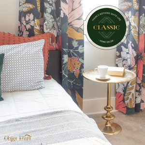 โต๊ะกาแฟพับได้หรูหราสีทองขนาดเล็กแบบแท่นสไตล์ทองเหลืองโต๊ะเน้นเสียงสำหรับบ้านห้องนั่งเล่นหรูหรา1ปี - Product Image 2