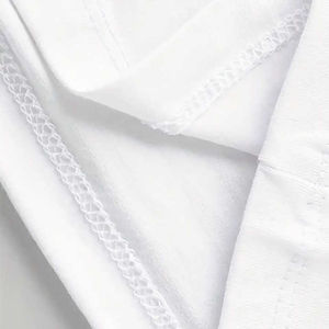 T-shirt pour homme coupe ample en coton 100% avec strass brillants, coupe-vent, service OEM, nouvelle collection - Product Image 5