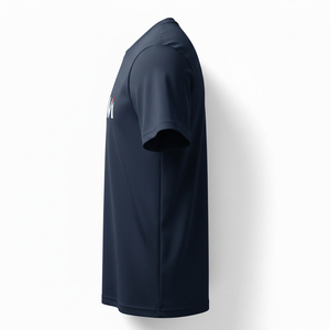 T-shirt de sport tricoté haut de gamme pour homme, anti-bactérien, séchage rapide, personnalisable avec marque privée - Product Image 4