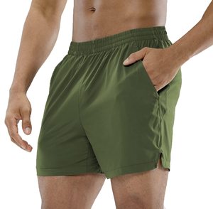 Custom Designs Men's Joggers Shorts Polyester Lightweight Breathable Gym Training Casual Shorts For Men <b>Elastic</b> Waist Drawstring - Product Image 1