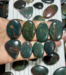 Lote de Cabujones de Piedra Sanguínea Natural, Lote de Gemas de Piedra Sanguínea al por Mayor para la Fabricación de Joyas - Product Image 1