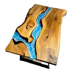 Epoxy River Wood Dining Room Table for Home Furniture