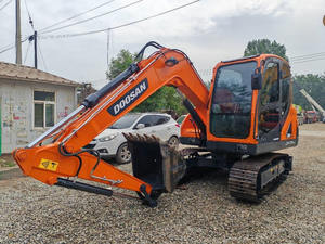 Mini-excavatrice Doosan DX75-5B de 7,5 tonnes avec attache rapide, flèche réglable, performance fiable – Vente en gros - Product Image 3