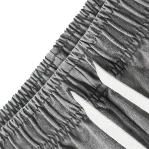 Conjunto de Verano para Hombre: Camiseta Texturizada de Manga Corta y Pantalones Cortos Ajustados de Punto Acanalado - Atuendo Casual Premium al por Mayor OEM de Moda - Product Image 3