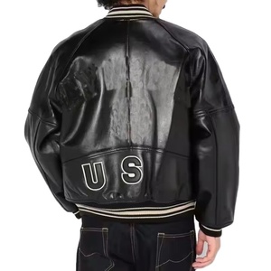 แจ็คเก็ตเบสบอลแบบมีฮู้ด ปักโลโก้คุณภาพสูง สีดำ สั่งทำได้ ผลิตโดยผู้ผลิต OEM ระดับพรีเมียม - Product Image 2