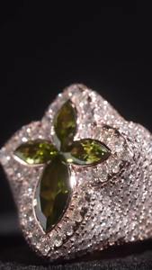 Anillos de Diamantes Iced D VVS para Hombre, Joyería Hip Hop, Plata 925, Talla Personalizada, Estilo Clásico Unisex para Fiesta, HUMERA JEWELS - Product Image 2