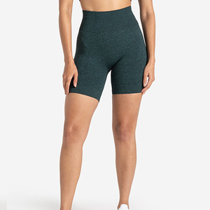 Shorts de sport pour femmes, dernière conception, personnalisés, respirants, séchage rapide, polyester, spandex, extensibles, vente en gros - Product Image 3