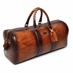 New Arrival Vintage 100% Real <b>Leather</b> Fashion Cowhide <b>Duffle</b> <b>bags</b> Low Price Handmade Personalized <b>Leather</b> Cowhide <b>Duffle</b> <b>bags</b> - Product Image 4