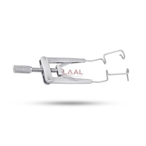 เครื่องมือแพทย์ผ่าตัด  ที่ถ่างตาแบบปรับได้  ทำจากสแตนเลสสตีล  ยี่ห้อ Kraff  สำหรับการผ่าตัด LASIK ทางจมูก - Product Image 3