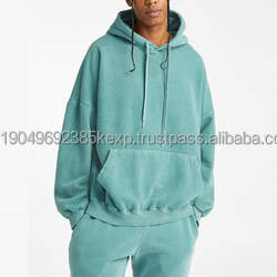 Sweat à capuche zippé personnalisé pour homme, haute qualité, 100% coton French Terry, brodé, collection hiver, noir, vente en gros, sweat à capuche vierge 2026 - Product Image 2