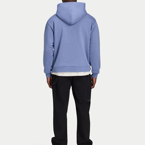 Sudadera con Capucha Premium de Algodón Grueso, Unisex, con Logotipo Personalizado, Transpirable, Lisa, Talla Grande, Esencial para el Invierno, Informal - Product Image 4