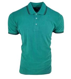 Polo personalizado de algodón para hombre, camisa de manga corta de alta calidad, informal, diseño piqué - Product Image 3