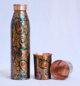 <b>Copper</b> <b>Bottle</b> Eco Product <b>Copper</b> <b>Bottle</b> Sustainable Living <b>Copper</b> <b>Bottle</b> Natural Health <b>Copper</b> <b>Bottle</b> Wellness Product - Product Image 1