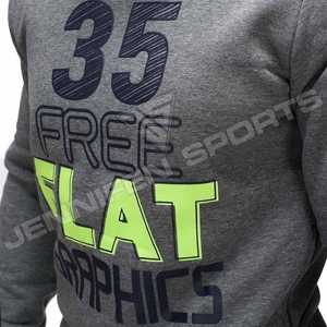 Conjuntos Deportivos de Invierno al Por Mayor para Hombre, Tallas Grandes, en Poliéster/Algodón, con Logotipo Personalizado, Alta Calidad - Product Image 4