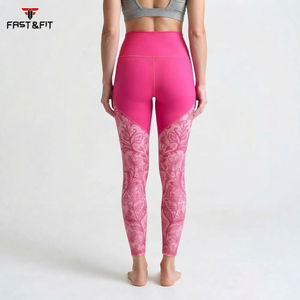 Leggings de Yoga de Cintura Alta, Color Sólido, Transpirables, Pantalones Deportivos de Cintura Alta con Efecto Push-Up para Gimnasio y Fitness - Product Image 2