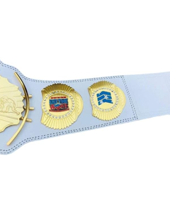 เข็มขัดแชมป์ Cody Rhodes Custom American Nightmare รุ่นจำลอง ขนาดผู้ใหญ่ สำหรับนักมวยปล้ำ แผ่นทองเหลืองหนา 2 มม. ของสะสมสำหรับแฟนๆ - Product Image 4