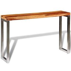 Table console en bois massif brun, durable, de taille moyenne, nouvelle collection de tables consoles - Product Image 5