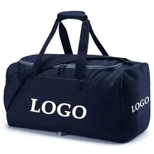 Sac à dos de sport pour homme avec logo personnalisé, sac de sport de gym avec compartiment pour chaussures, sac de voyage et de fitness - Product Image 1