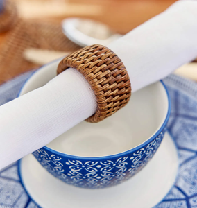 Juego de 6 Anillos para Servilletas de Ratán Natural Ecológicos Hechos a Mano, Tamaños Personalizables, Variedad de Colores - Product Image 6