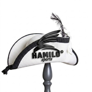 Hot Selling Admiral Bicorn Napoleon Costume Hat for Adults Napoleon Uniform Wool Hat With Custom Color Lace Bicorne Hat - Product Image 5